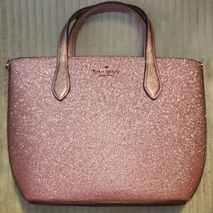 Kate Spade Pink Glitter Crossbody Bag